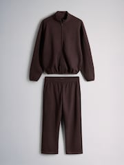 The Set 2 Piece Zip Through Sweat and Wide Leg Joggers Set - Image 6 sur 10