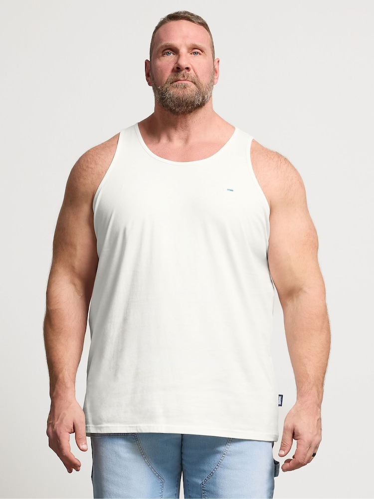 BadRhino Big & Tall Yellow Summer Colour Vests 5 Pack - Image 2 of 6