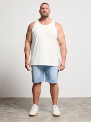 BadRhino Big & Tall Yellow Summer Colour Vests 5 Pack - Image 3 of 6