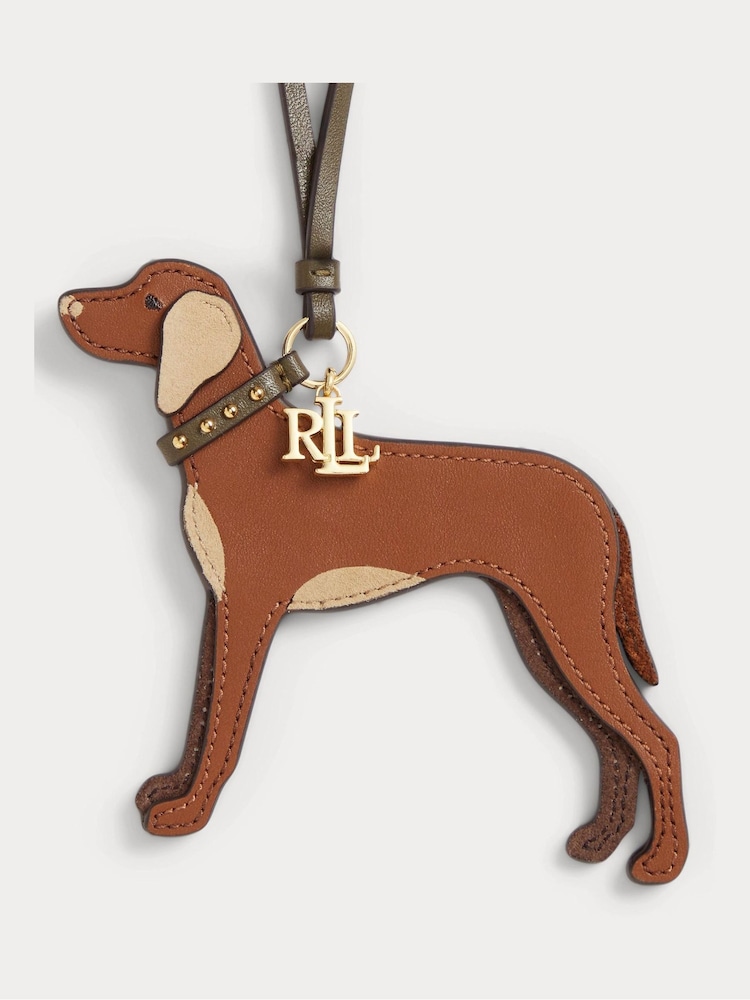 Lauren Ralph Lauren Brown Dog Bag Charm - Image 2 of 3 Lauren Ralph Lauren Brown Dog Bag Charm - Image 2 of 3