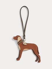 Lauren Ralph Lauren Brown Dog Bag Charm - Image 3 of 3