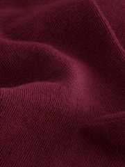 Burgundy Red Cotton Rich Single Tights - Image 3 of 3
