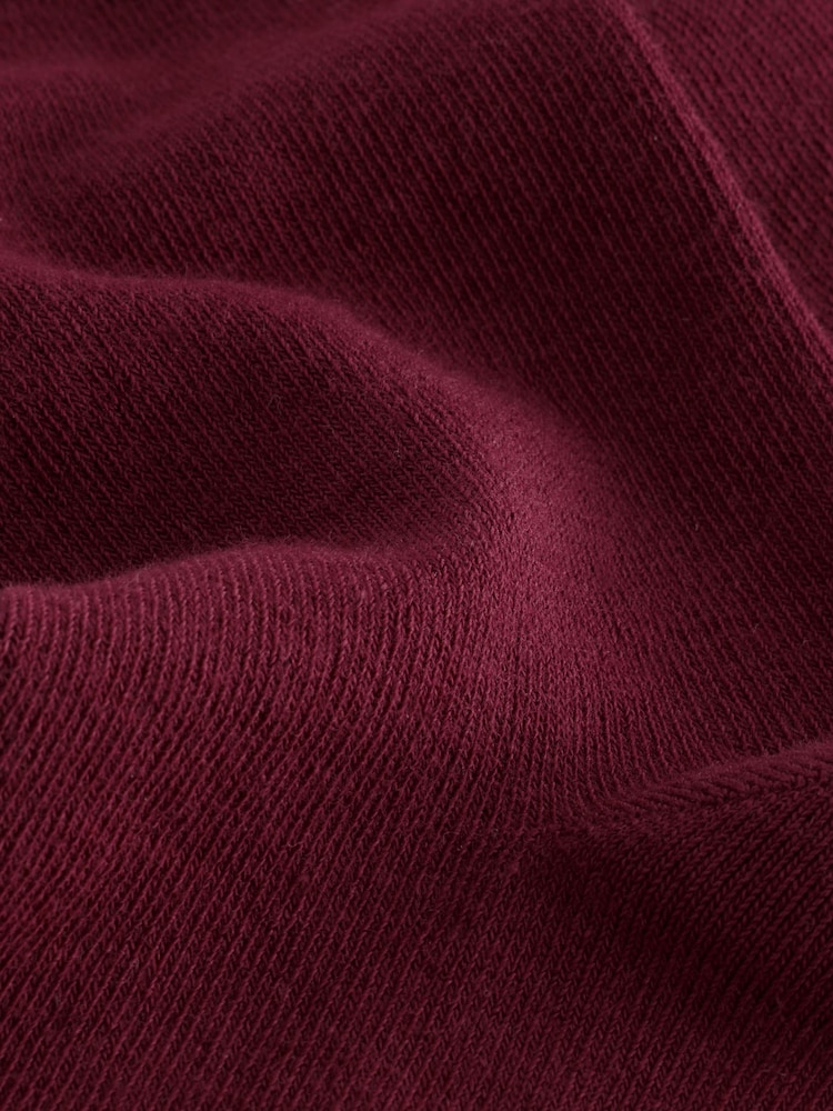 Burgundy Red Cotton Rich Single Tights - Image 3 of 3 Burgundy Red Cotton Rich Single Tights - Image 3 of 3