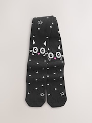 Black Cat Cotton Rich Halloween Tights - Image 4 of 6