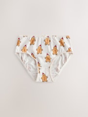Red Bow Christmas Briefs 3 Pack (1.5-12yrs) - Image 3 of 7