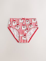 Red Bow Christmas Briefs 3 Pack (1.5-12yrs) - Image 4 of 7