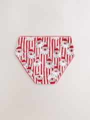 Red Bow Christmas Briefs 3 Pack (1.5-12yrs) - Image 5 of 7