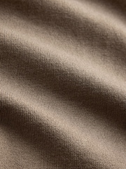 The Set 3 Pack Zip Neck Knit Jumpers Brown/Cream - Image 13 of 13