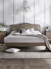 Time 4 Sleep Oak Classic French Rattan Bed Frame - Image 1 of 4