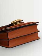 COACH Brown Tabby 20 Polished Pebble Bag - Image 10 of 11
