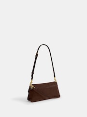 COACH Brown Suede Jet Shoulder Bag - Image 4 of 6