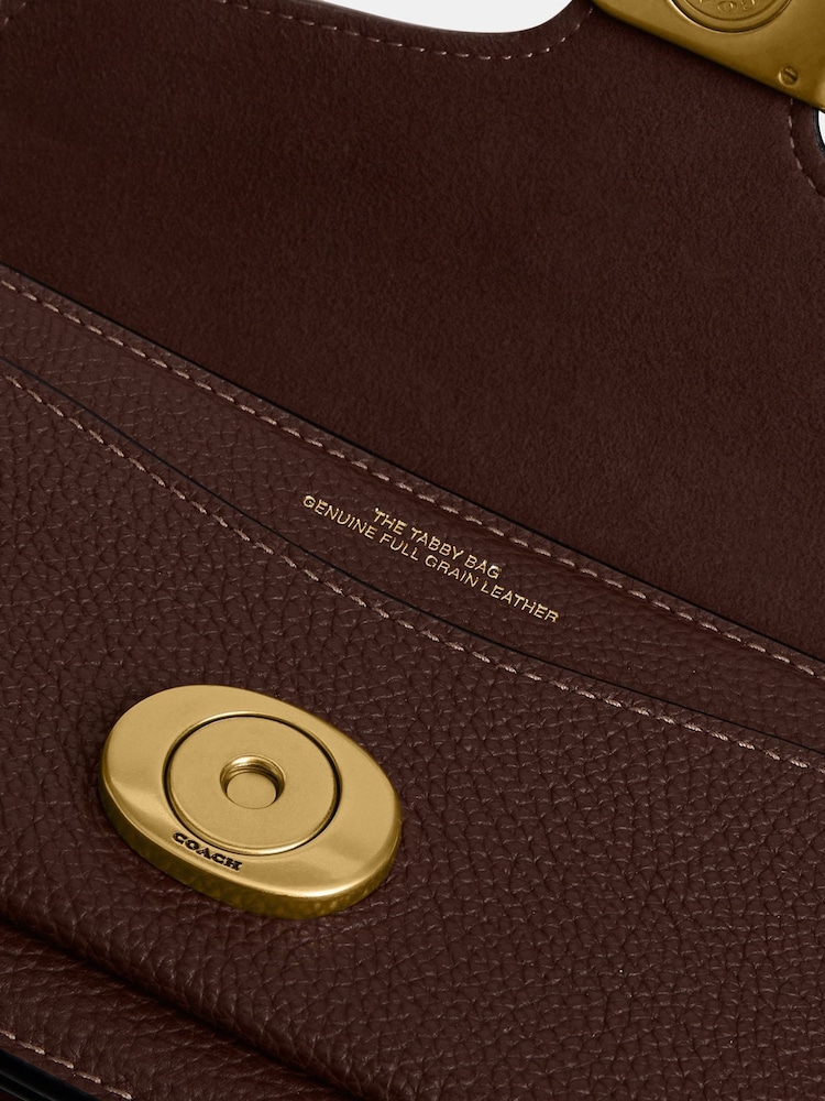 COACH Maple Tabby Chain Cross-Body 19 Bag - Image 7 of 7 COACH Maple Tabby Chain Cross-Body 19 Bag - Image 7 of 7