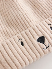 Personnage d'ours neutre - Ensemble chapeau et gants 2 Piece (3mois-6ans) - Image 4 de 4