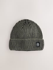 Khaki Green Plait Beanie (1-16yrs) - Image 1 of 3