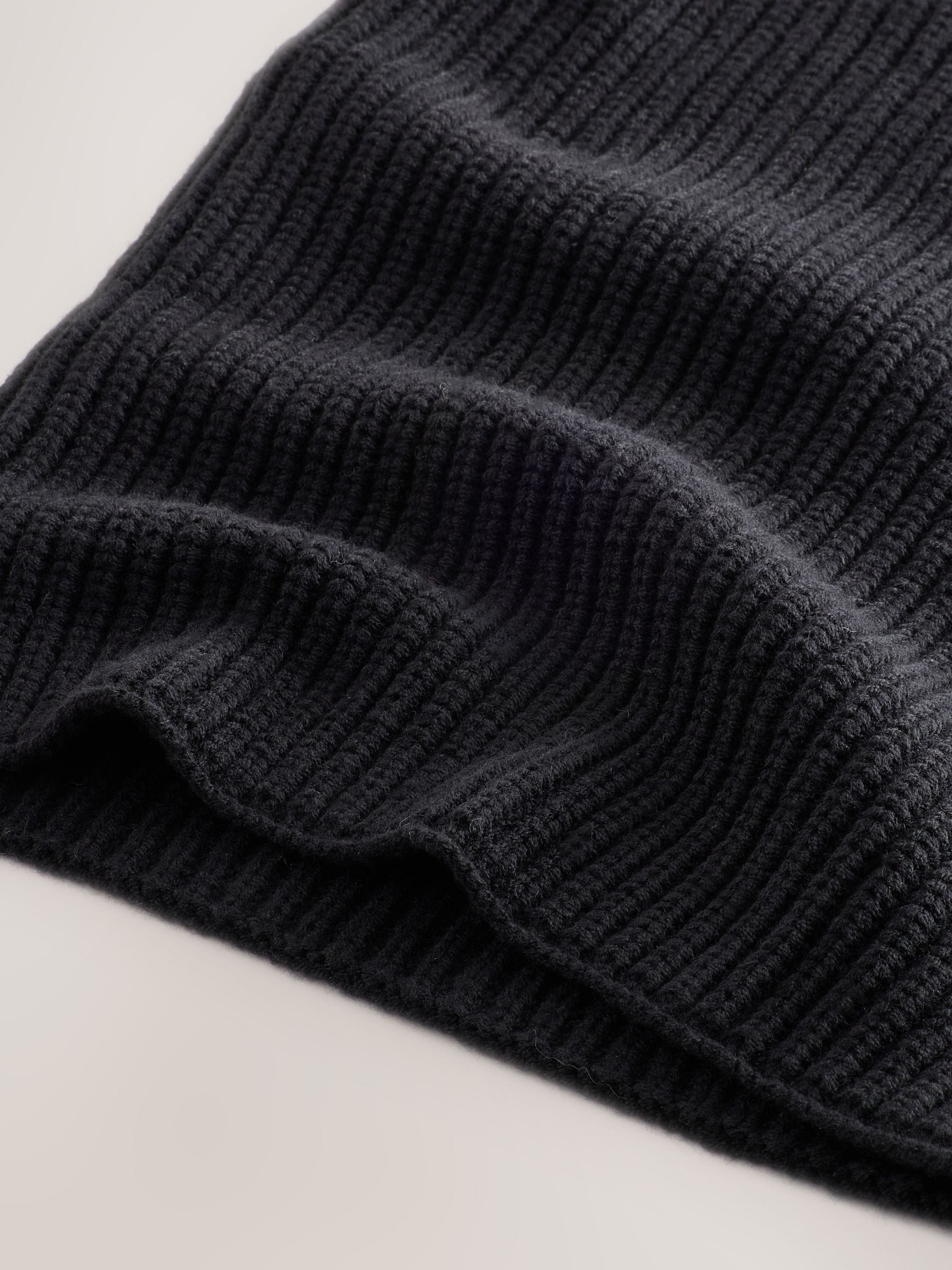 Buy Black Ribbed Knitted Snood (1-16yrs) from Next USA
