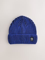 Colbalt Blue Plait Beanie (1-16yrs) - Image 1 of 3