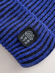 Colbalt Blue Plait Beanie (1-16yrs) - Image 2 of 3