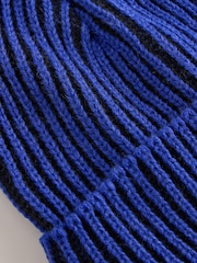 Colbalt Blue Plait Beanie (1-16yrs) - Image 3 of 3