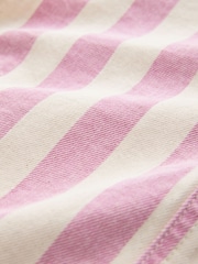 Pink Stripe Denim Shell Top - Image 7 of 7