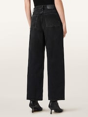 AllSaints Black Aki Crossover Jeans - Image 2 of 8