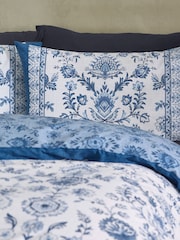 Catherine Lansfield סט מצעים דו-צדדי בדוגמה פרחונית, דגם Zoukara - תמונה 4 מתוך 5