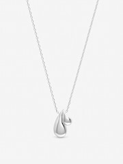 Inicio Sterling Silver Plated Polished Nugget Pendant Gift Pouch - Image 3 of 3
