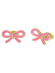 Ted Baker Gold Plated BOWIE Tie Bow Enamel Stud Earrings - Image 4 of 5