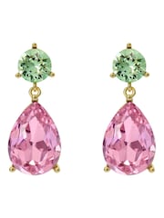 Ted Baker Gold Tone TEAIRE Crystal Teardrop Earrings - Image 1 of 4