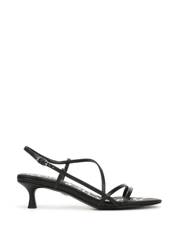 Sam Edelman Black Cora Regular Fit Slides - Image 1 of 7 Sam Edelman Black Cora Regular Fit Slides - Image 1 of 7