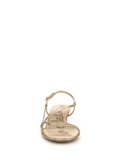 Sam Edelman Gold Cora Regular Fit Slides - Image 4 of 7