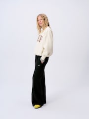 self. Cream Slogan Crew Neck Sweatshirt - Image 2 of 8