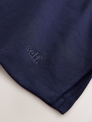 self. Navy Sweatshirt with Removable Scarf - Image 3 of 4