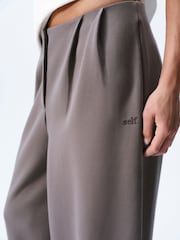 self. Mink Brown Clean Cuffed Joggers - Image 4 of 5