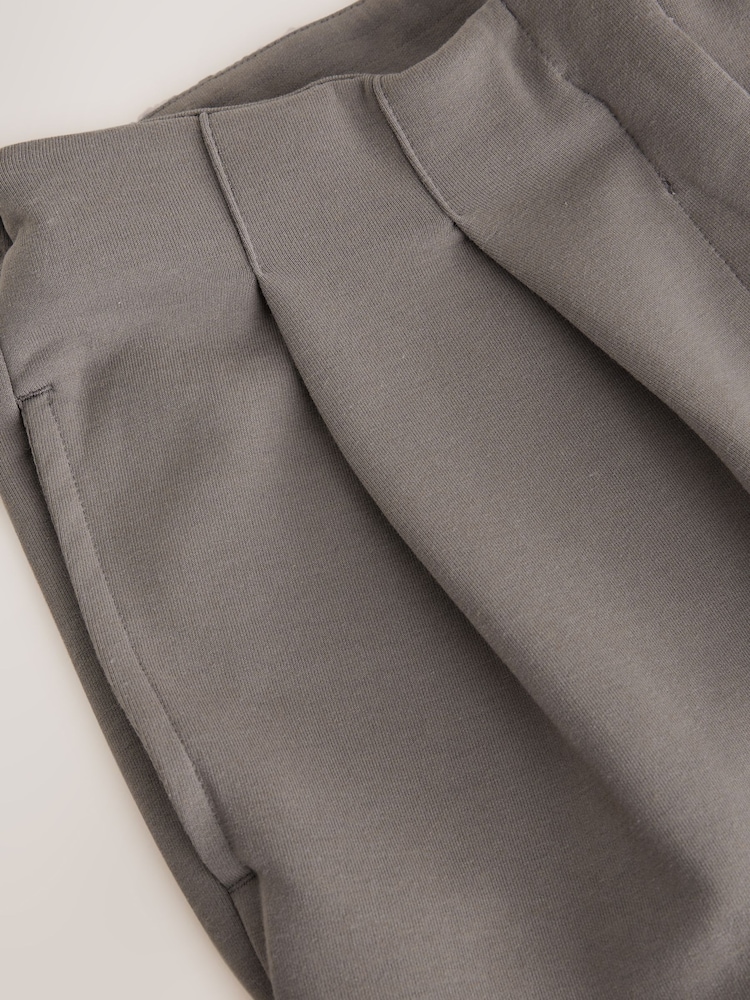 self. Mink Brown Clean Cuffed Joggers - Image 8 of 8