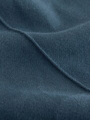 self. Teal Blue Wide Leg Joggers - Image 8 of 8