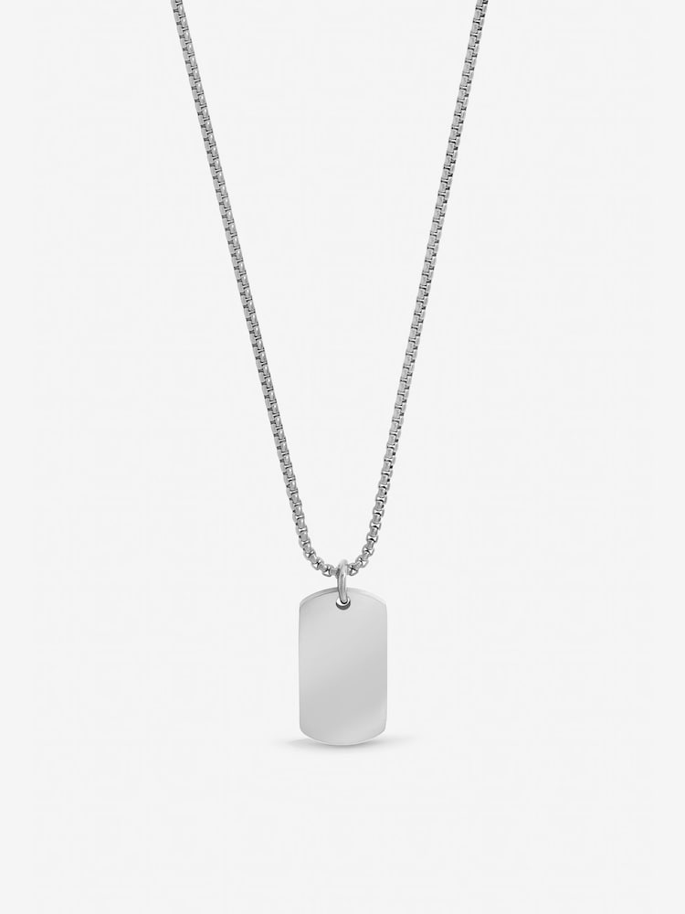 Inicio Steel Waterproof Dog Tag Necklace - 画像 1 / 2