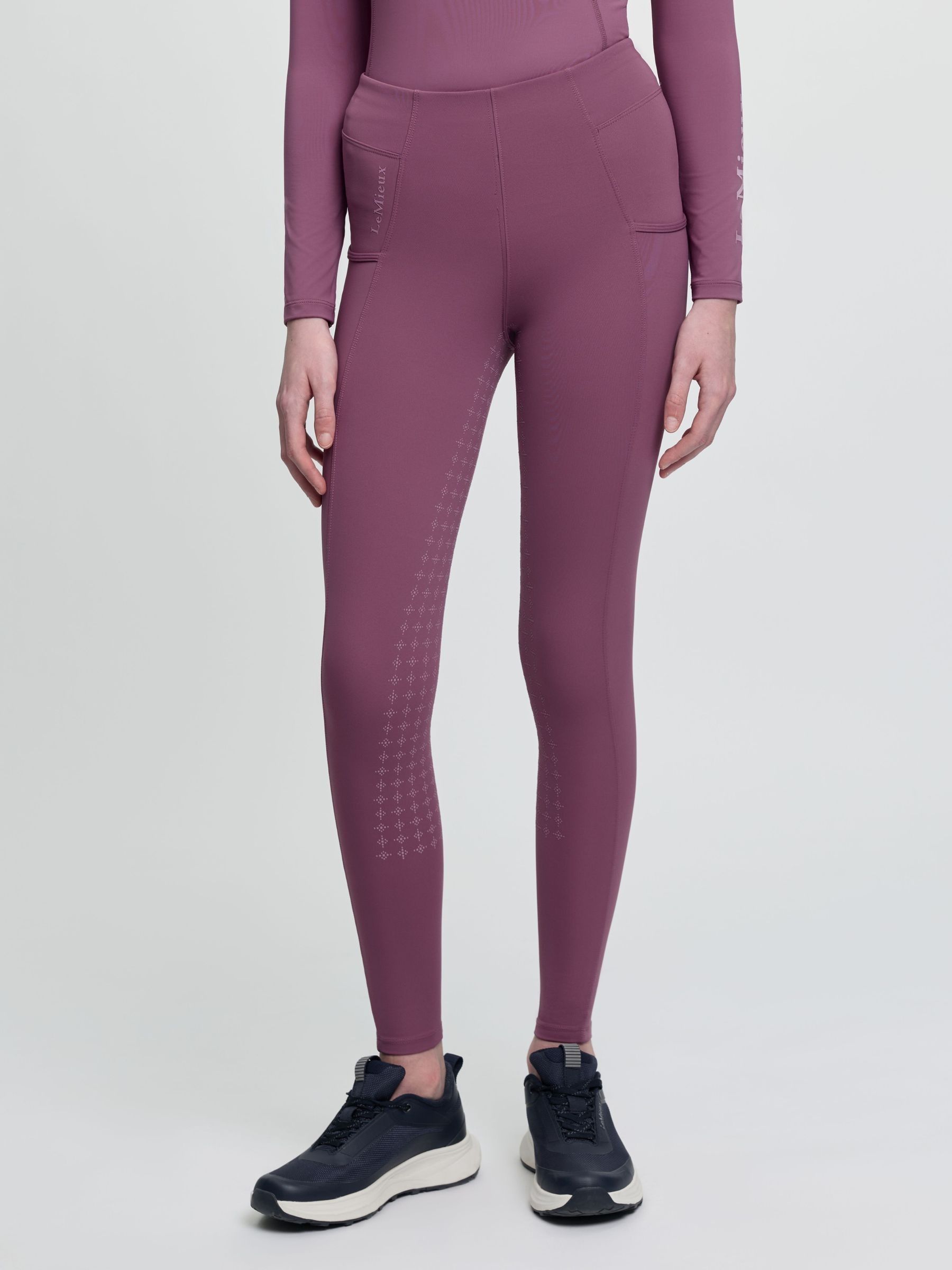 Buy LeMieux Blue Young Rider Orla Pull Ons Navy Leggings from the Next ...