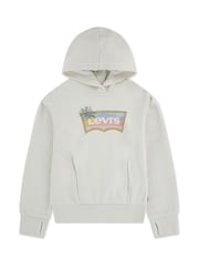 Levi's White Ombre Batwing Oversized Hoodie - Image 1 of 3