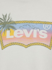 Levi's White Ombre Batwing Oversized Hoodie - Image 6 of 6