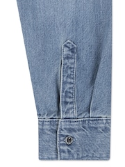 Levi's Blue New Barstow Western Shirt - Image 12 of 12