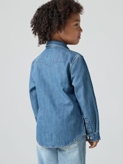 Levi's Blue New Barstow Western Shirt - Image 7 of 12