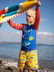 Frugi Sunsafe Rash Blue Vest - Image 2 of 6