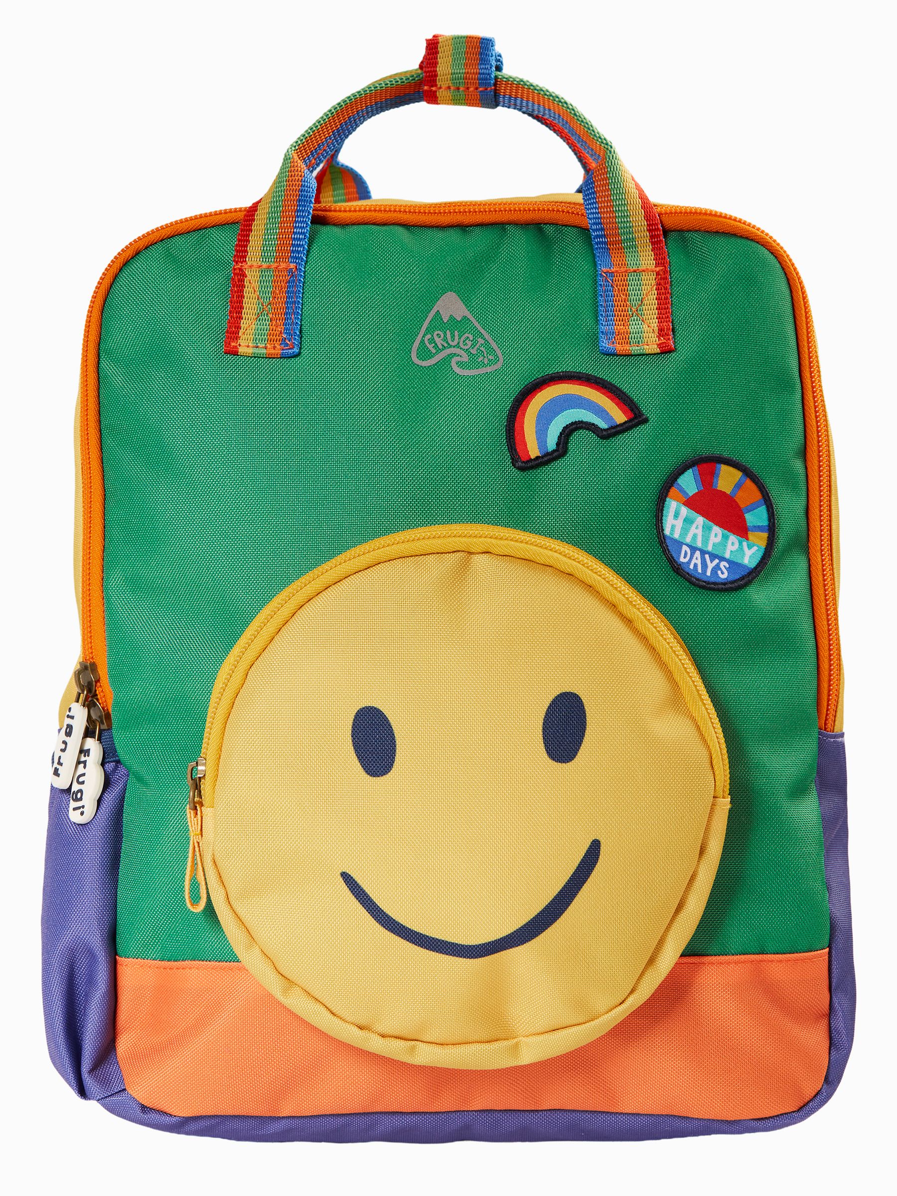 Buy Frugi Blue Ramble Rainbow Backpack from Next USA