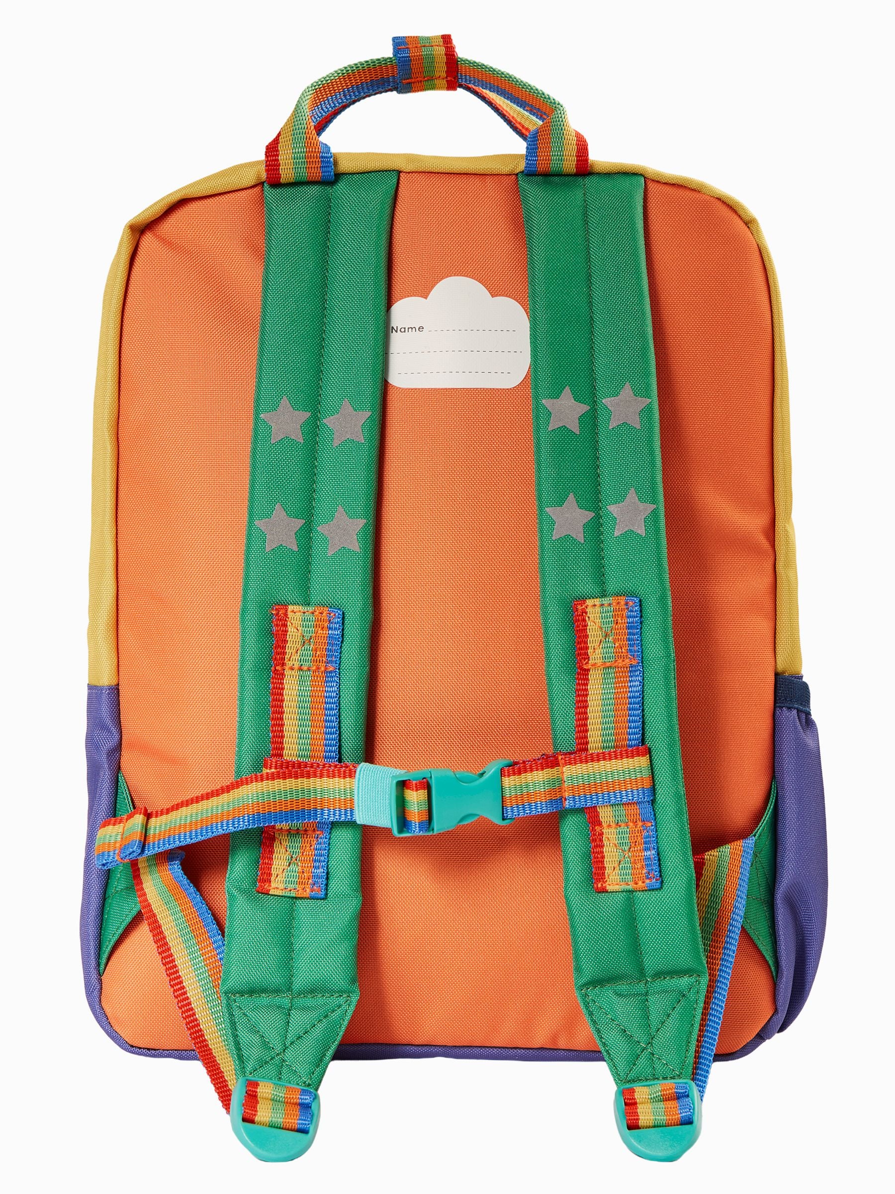 Buy Frugi Blue Ramble Rainbow Backpack from Next USA