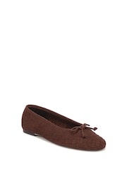 Sam Edelman Brown Ruthie Ballet Flat Shoes - Image 3 of 7