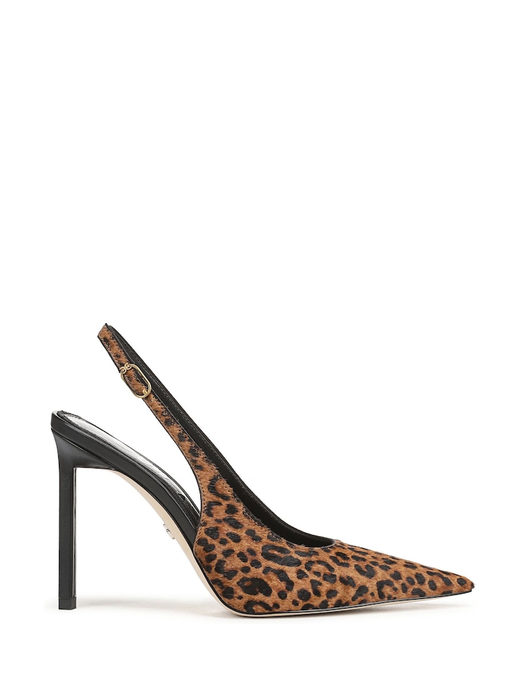 Sam Edelman Brown Tegan Regular Fit Slingbacks - Image 1 of 7 Sam Edelman Brown Tegan Regular Fit Slingbacks - Image 1 of 7