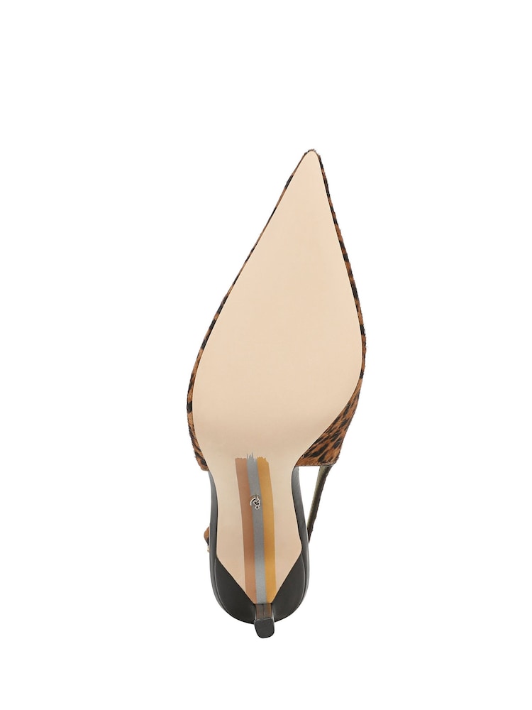 Sam Edelman Brown Tegan Regular Fit Slingbacks - Image 7 of 7 Sam Edelman Brown Tegan Regular Fit Slingbacks - Image 7 of 7