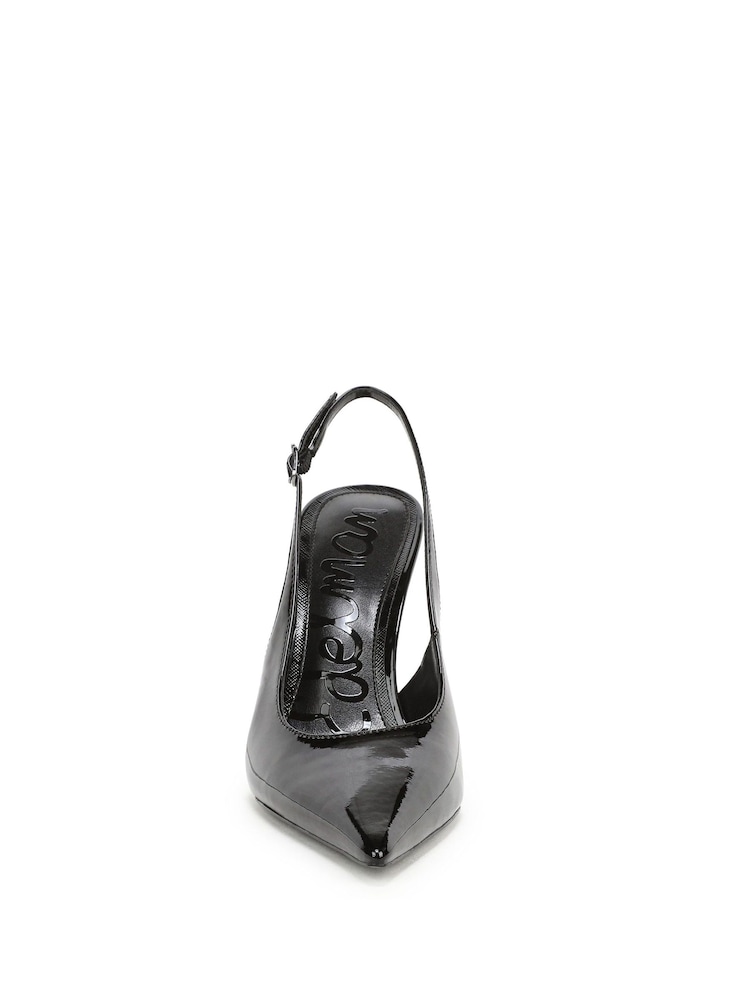 Sam Edelman Black Tegan Regular Fit Slingbacks - Image 2 of 7