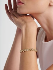 Karen Millen Gold Tone Evolution Crystal Bracelet - Image 4 of 5