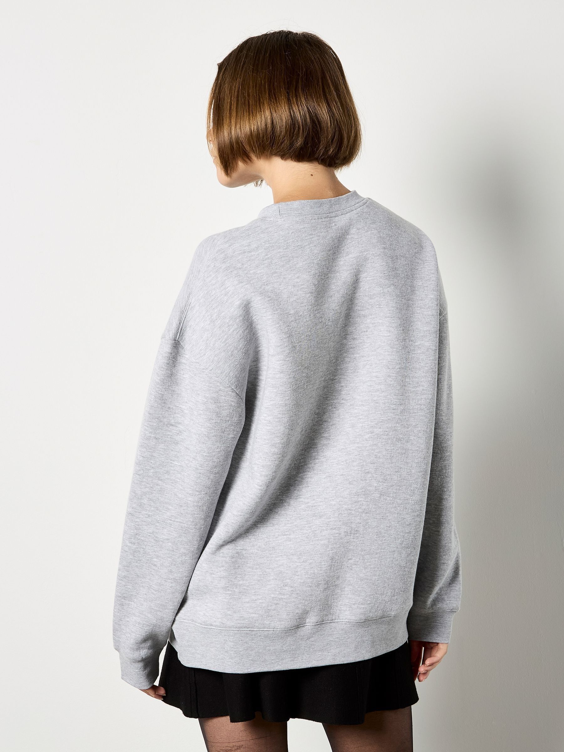 Buy Apricot Grey Cosy Club Sweatshirt from Next Luxembourg